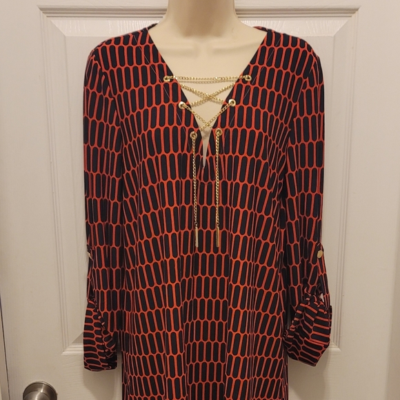 Michael Kors Tops - Michael Kors Criss-cross Chain Tunic